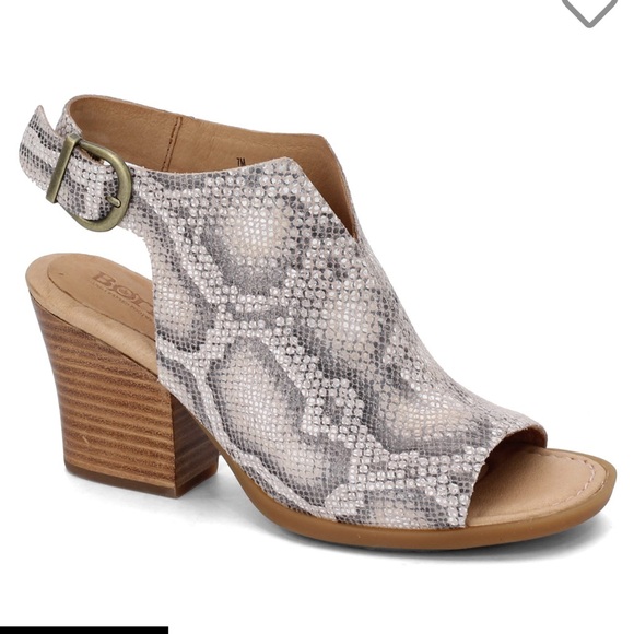 Born Snake Print Ankle Booties - Picture 1 of 8